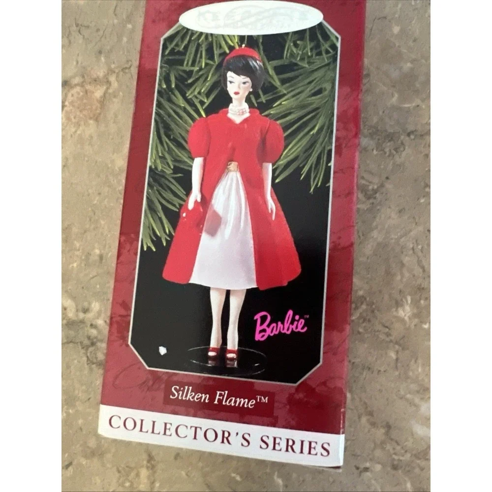 Barbie SILKEN FLAME 1996 Hallmark Keepsake Christmas Ornament